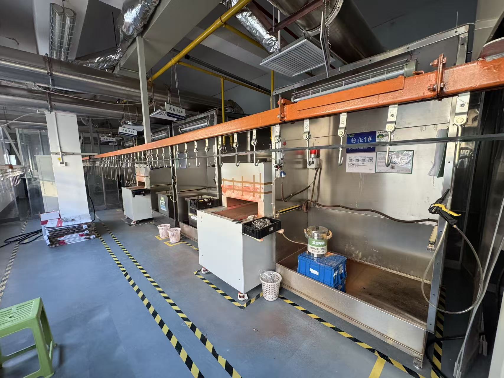 手动母排铜排铝排浸塑线-Manual busbar (copper busbar/aluminum busbar) dip coating line